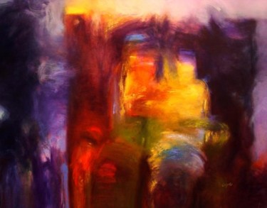 deux personnes Peinture intitulée "deux personnes" par Adham Bozart, Œuvre d'art originale, Huile
