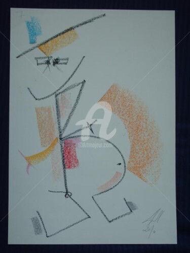 Peinture intitulée "de la série Paralip…" par Serge Chamchinov, Œuvre d'art originale, Tempera