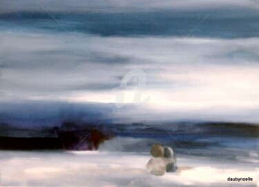 possibilite d'une Île Peinture intitulée "possibilite d'une Î…" par Noëlle Dauby, Œuvre d'art originale, Autre