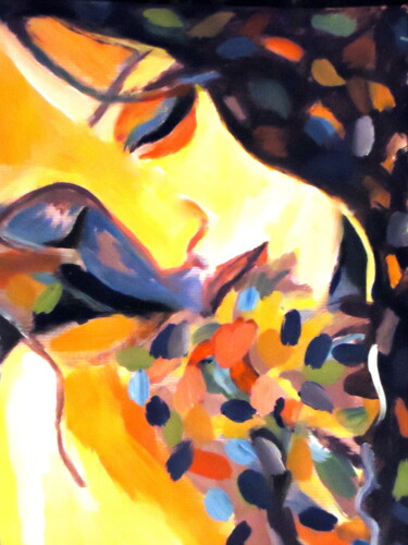 Delight Peinture intitulée "Delight" par Helena Wierzbicki, Œuvre d'art originale, Acrylique