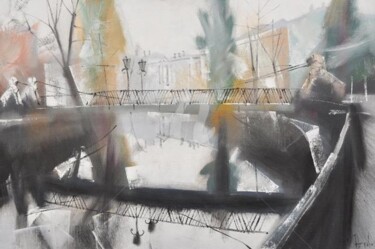 Painting titled "SPB 214" by Igor Nelubovich, Original Artwork, Oil