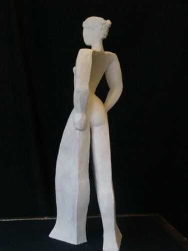 Sculpture intitulée "Sevillane" par Pascal Borgo, Œuvre d'art originale, Argile