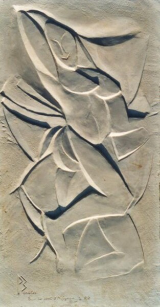 Sculpture intitulée "Sur le Pont d'Avign…" par Pascal Borgo, Œuvre d'art originale
