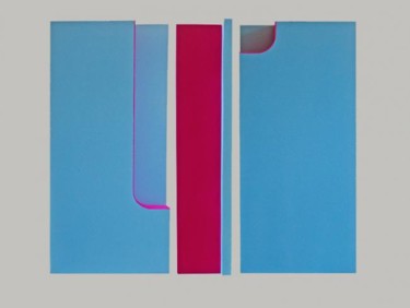 Painting titled "Toegang naar de mar…" by Luc De Backer, Original Artwork, Oil