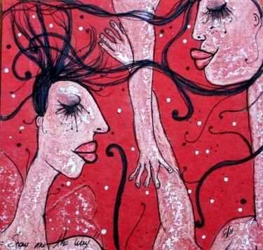 Dessin intitulée "Show me the way." par Emilie Teillaud, Œuvre d'art originale