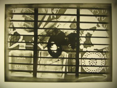 Collages intitulée "fotogramm..." par Zoran Komatinović, Œuvre d'art originale