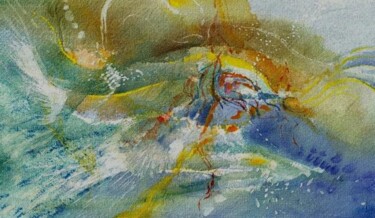 "aqua 14" başlıklı Resim Jean-Philippe Degraeve tarafından, Orijinal sanat, Diğer