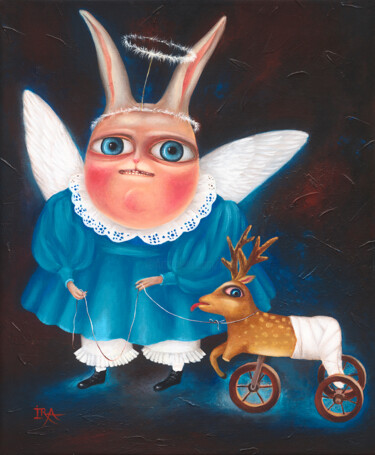 Children's Games-2. Original painting