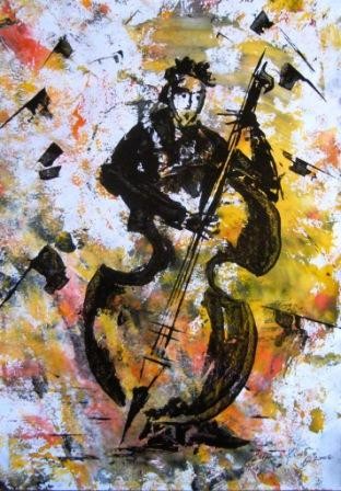 contra Pintura intitulada "contra" por Mário Fresco, Obras de arte originais, Óleo