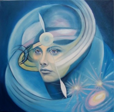 Peinture intitulée "The symphony of the…" par Alix, Œuvre d'art originale, Huile