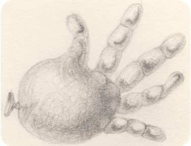 Dessin intitulée "Etude sur MT2" par Sak, Œuvre d'art originale