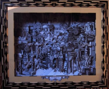 Painting titled "Rouseau's imaginary…" by Mike Healey, Original Artwork