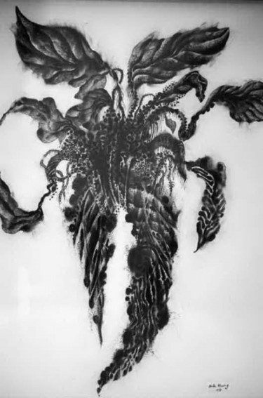 Painting titled "Mandrake" by Mike Healey, Original Artwork