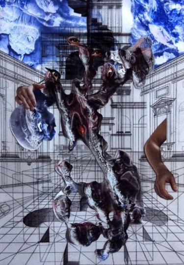 Painting titled "Nightmare" by Mike Healey, Original Artwork