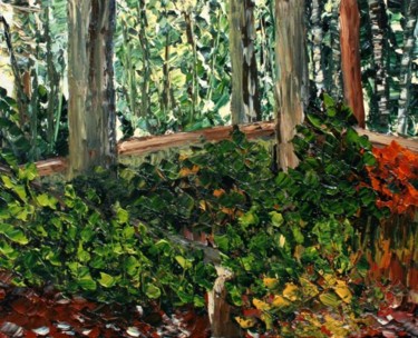 Peinture intitulée "A beautyful day at…" par Yves Downing, Œuvre d'art originale, Acrylique