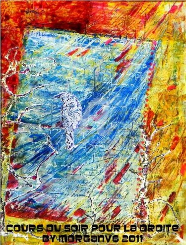 Peinture intitulée "Cours du soir pour…" par Morganv6, Œuvre d'art originale