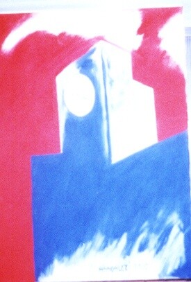 Schilderij getiteld "TIMES" door Roberto Armorizzi, Origineel Kunstwerk, Olie