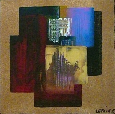 Painting titled "FANTASME" by Edwige Leprin, Original Artwork, Oil