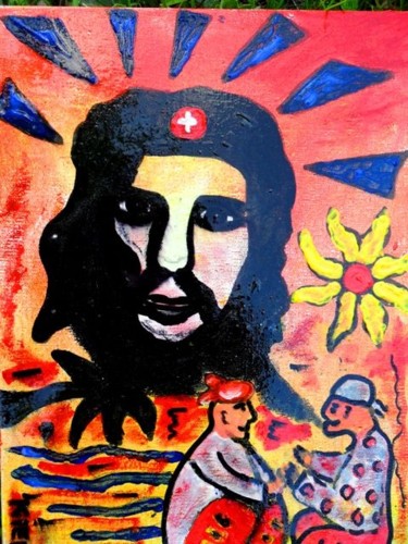 Painting titled "Che and the endless…" by Georg Kiehn, Original Artwork