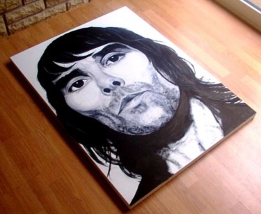 Painting titled "Ian Brown" by Paul Sabine, Original Artwork