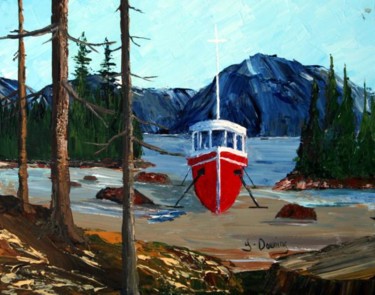 Peinture intitulée "Well desreve rest" par Yves Downing, Œuvre d'art originale, Acrylique