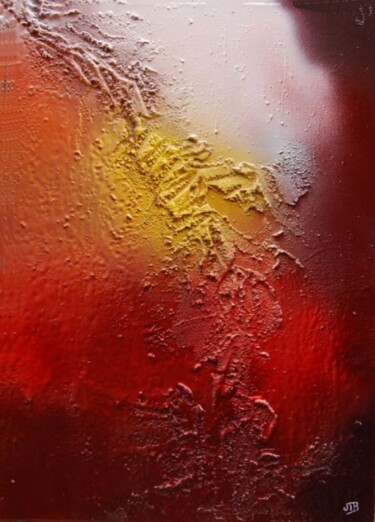 Peinture intitulée "Magma" par Beuz Art, Œuvre d'art originale, Huile