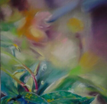 Painting titled "Flou flou" by Koki, Original Artwork