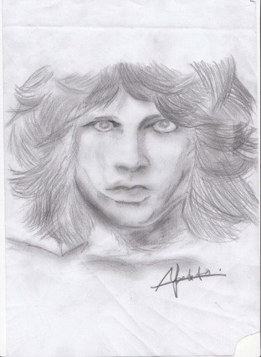 Drawing titled "jim" by Alfadito Dito, Original Artwork