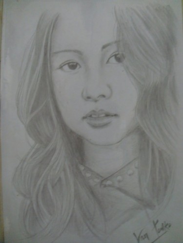 Drawing titled "yui.jpg" by Alfadito Dito, Original Artwork