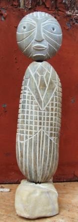 Sr.Seixo Escultura intitulada "Sr.Seixo" por Mário Fresco, Obras de arte originais, Pedra