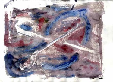 Peinture intitulée "ciseaux 11" par Marie-Noelle Bauchot, Œuvre d'art originale