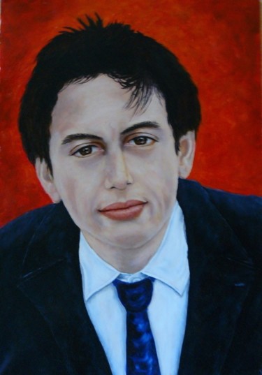 Peinture intitulée "Benjamin" par Mog, Œuvre d'art originale