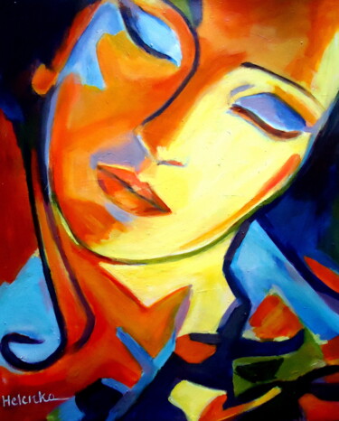 Eternity Painting titled "Eternity" by Helena Wierzbicki, Original Artwork, Acrylic