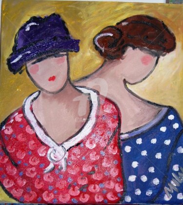 제목이 "duas mulheres"인 미술작품 Milu Petersen로, 원작