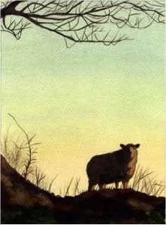 Painting titled "Parable of the Lost…" by Marsha Elliott, Original Artwork