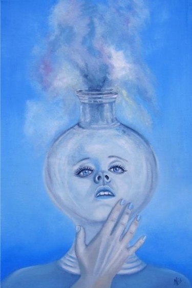 Peinture intitulée "Effervescence" par Alix, Œuvre d'art originale, Huile
