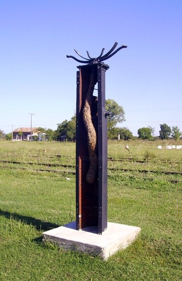 Escultura titulada ""Amerindia"" por Mario Morasan, Obra de arte original