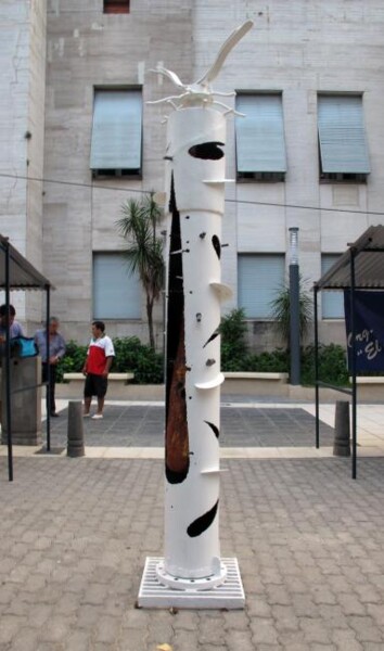 Escultura titulada ""Amerindia II"" por Mario Morasan, Obra de arte original