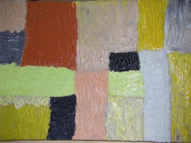Peinture intitulée "Patchwork" par Valbrun, Œuvre d'art originale