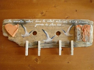 Artisanat intitulée "PORTE PHOTOS" par D A N ' I M A G ' I N, Œuvre d'art originale