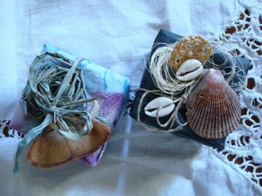 Artisanat intitulée "Savon décoré" par D A N ' I M A G ' I N, Œuvre d'art originale