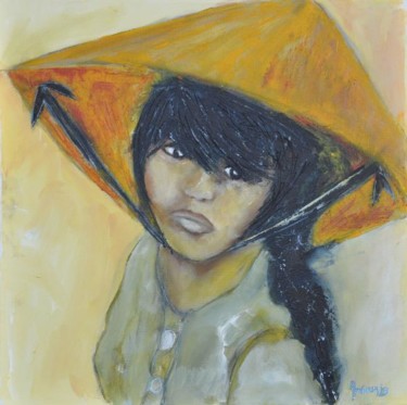 Peinture intitulée "Asie" par Rosedingue, Œuvre d'art originale