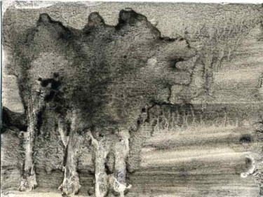 Peinture intitulée "arbre4.jpg" par Marie-Noelle Bauchot, Œuvre d'art originale