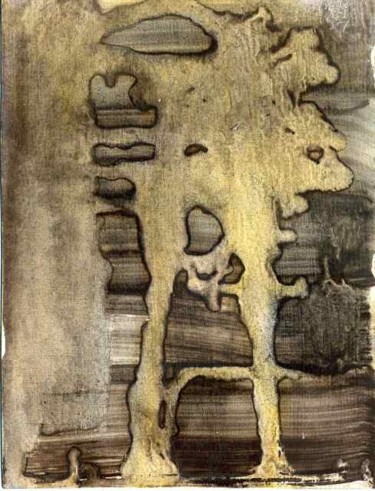 Peinture intitulée "arbre7.jpg" par Marie-Noelle Bauchot, Œuvre d'art originale