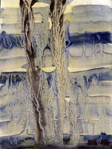 Peinture intitulée "arbre9.jpg" par Marie-Noelle Bauchot, Œuvre d'art originale