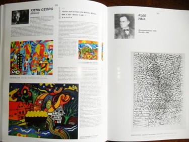 Painting titled "Roma, Catalogo" by Georg Kiehn, Original Artwork