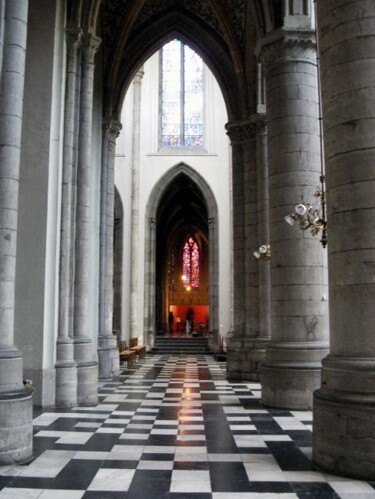 Photographie intitulée "cathédrale de Liège…" par Benoît Laval, Œuvre d'art originale