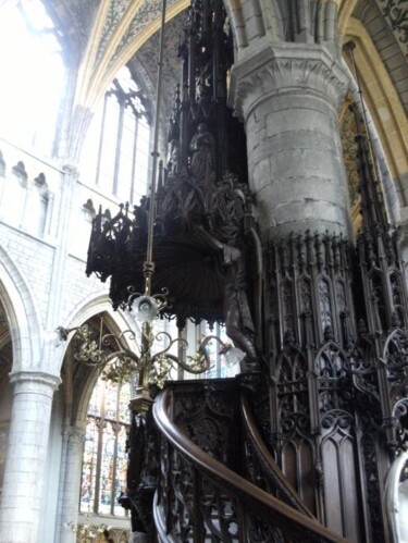 Photographie intitulée "cathédrale de Liège…" par Benoît Laval, Œuvre d'art originale