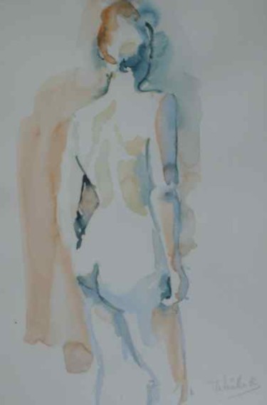 Peinture intitulée "croquis_3.jpg" par Marie-Noelle Bauchot, Œuvre d'art originale