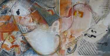 Peinture intitulée "Up" par Véronique Soitel, Œuvre d'art originale, Acrylique